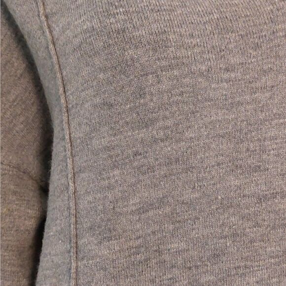 French Connection V-Neck Dress in Gray with Short Sleeves Size Medium - Picture 3 of 7